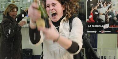 Milliarden-Lotto-Regen in Madrid