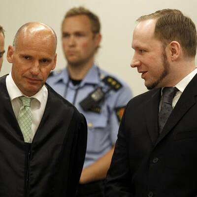 Höchststrafe für Breivik: 21 Jahre plus Sicherungsverwahrung