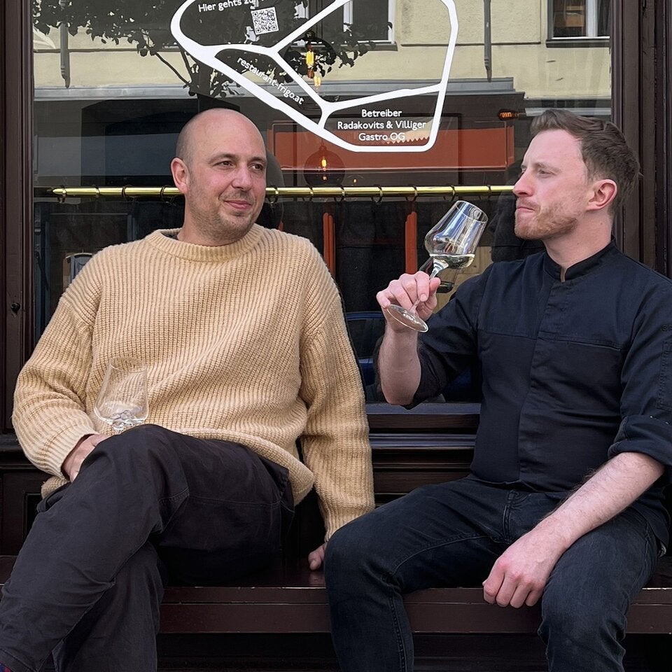 Genuss-Duo. Philip Radakovits und Florian Villiger.