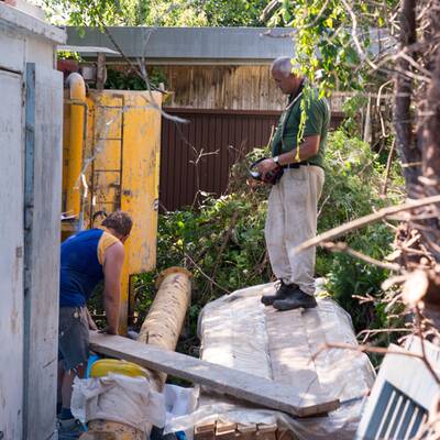 Horror-Keller wird zubetoniert