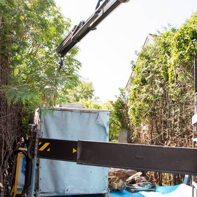 Horror-Keller wird zubetoniert