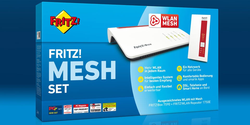 AVM bringt WLAN-Mesh-Neuheit