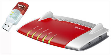 AVM FRITZ!Box 7490 & WLAN-AC-Stick gewinnen