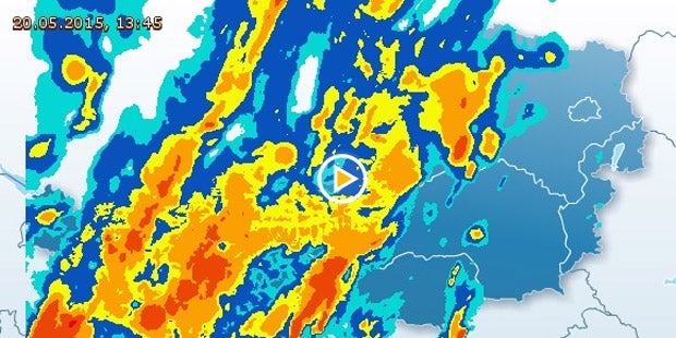 Winter mitten im Mai