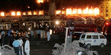 53 Tote bei Anschlag auf Luxus-Hotel in Islamabad