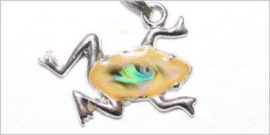 Mädchen hatte Frosch im Hals