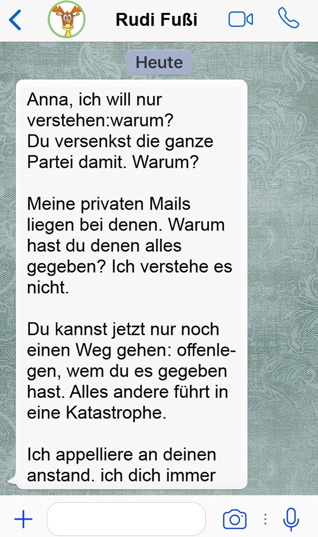 Fußi Whatsapp