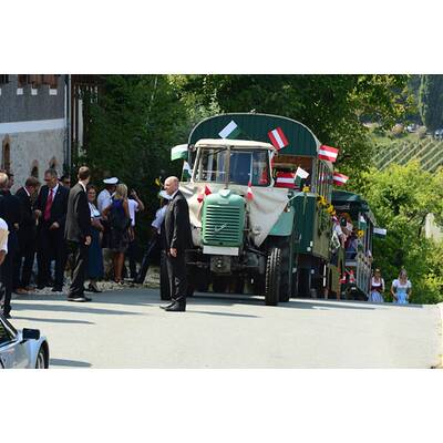 Karin Kneissl Hochzeitsfotos
