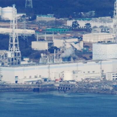 Satellitenbild: Explosion im AKW Fukushima am 14. März