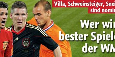 Wer wird bester Spieler des WM-Turniers?