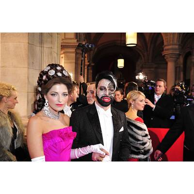 Jacqui Lugner und Helmut Werner