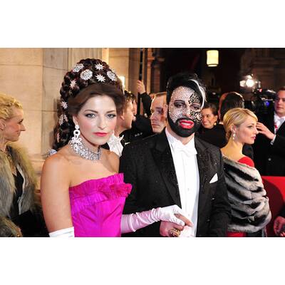 Jacqui Lugner und Helmut Werner