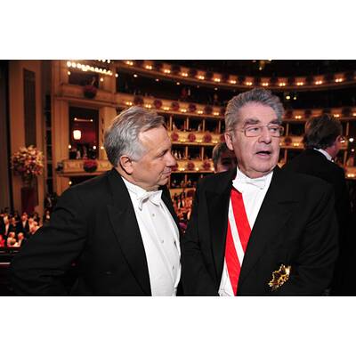 Jacqui Lugner und Helmut Werner