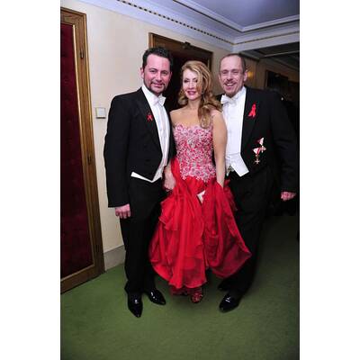 Jacqui Lugner und Helmut Werner