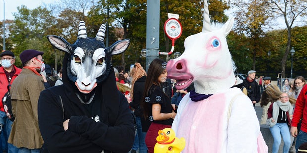 Vermummungsfest Wien