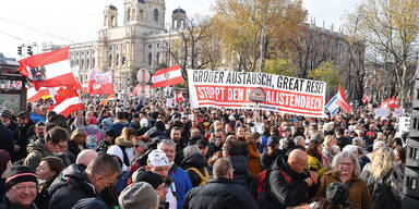 Tausende streiken gegen Impf-Pflicht & Lockdown