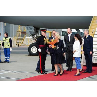 Prinz Charles & Camilla: Ankunft in Wien-Schwechat