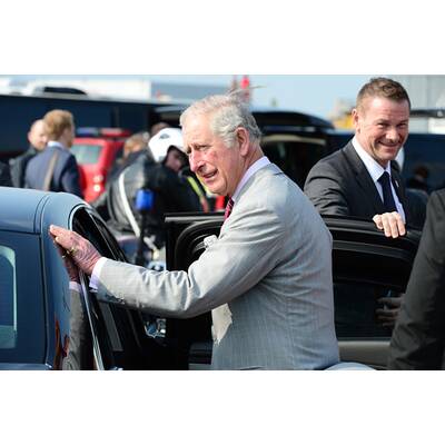 Prinz Charles & Camilla: Ankunft in Wien-Schwechat