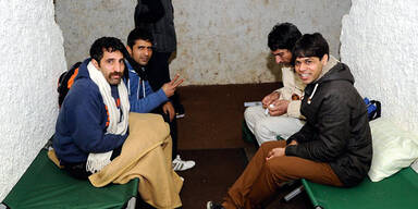 Schlepper-Razzia  im Asyl- Kloster