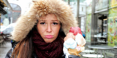 Zwei  Meter Schnee  zum Osterfest