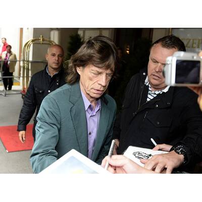 Mick Jagger speist in Wien mit Ex-Frau Jerry Hall