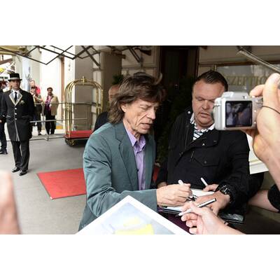 Mick Jagger speist in Wien mit Ex-Frau Jerry Hall