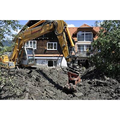 Ortskern von Muren-Katastrophe zerstört