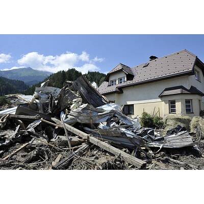 Ortskern von Muren-Katastrophe zerstört