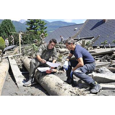 Ortskern von Muren-Katastrophe zerstört