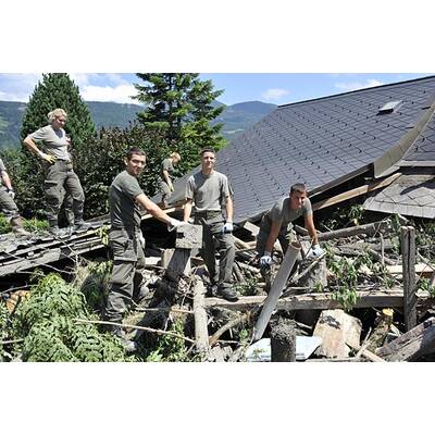 Ortskern von Muren-Katastrophe zerstört