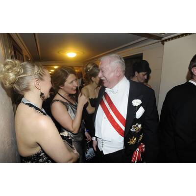 Jacqui Lugner und Helmut Werner