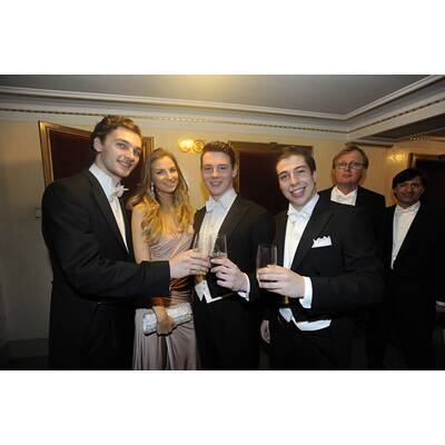 Jacqui Lugner und Helmut Werner