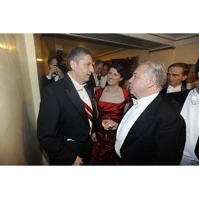 Jacqui Lugner und Helmut Werner