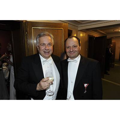 Jacqui Lugner und Helmut Werner