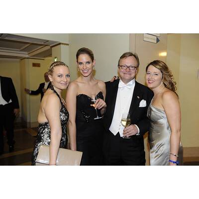 Jacqui Lugner und Helmut Werner