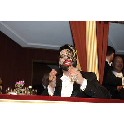 Jacqui Lugner und Helmut Werner