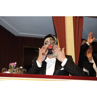 Jacqui Lugner und Helmut Werner