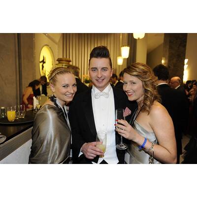 Jacqui Lugner und Helmut Werner