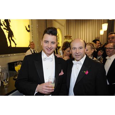 Jacqui Lugner und Helmut Werner