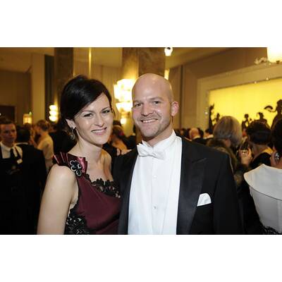 Jacqui Lugner und Helmut Werner