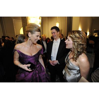 Jacqui Lugner und Helmut Werner