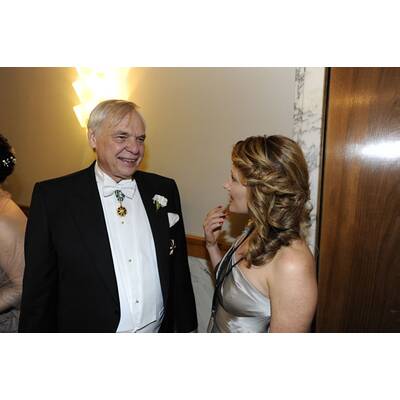 Jacqui Lugner und Helmut Werner