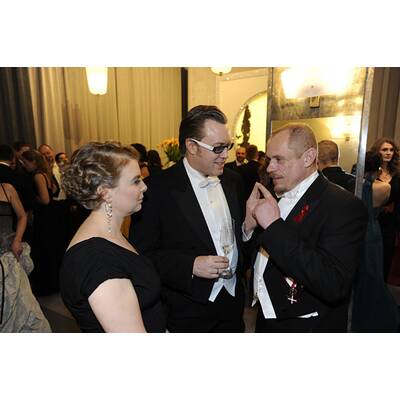 Jacqui Lugner und Helmut Werner