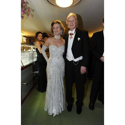 Jacqui Lugner und Helmut Werner