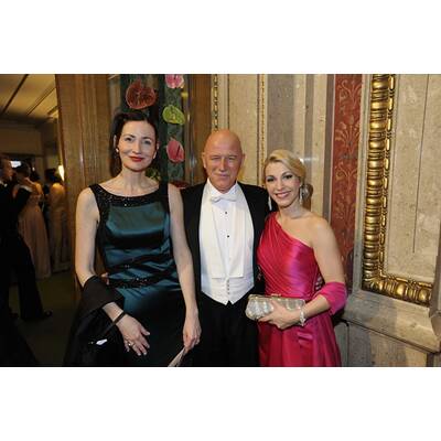 Jacqui Lugner und Helmut Werner