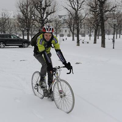So fällt der Schnee in Wien