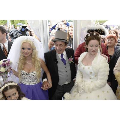 Richard Lugner sagt 'Ja' zu seiner Spatzi