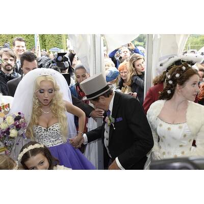 Richard Lugner sagt 'Ja' zu seiner Spatzi