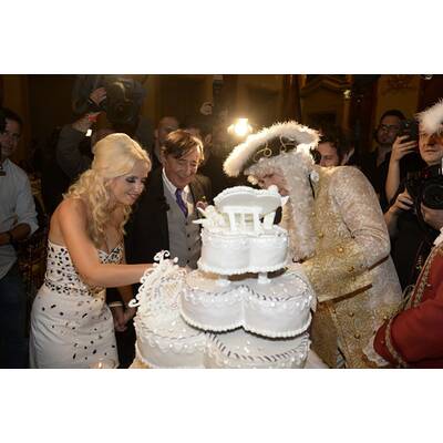 Richard Lugner sagt 'Ja' zu seiner Spatzi