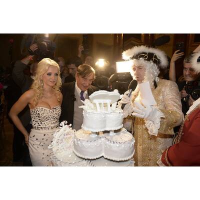 Richard Lugner sagt 'Ja' zu seiner Spatzi